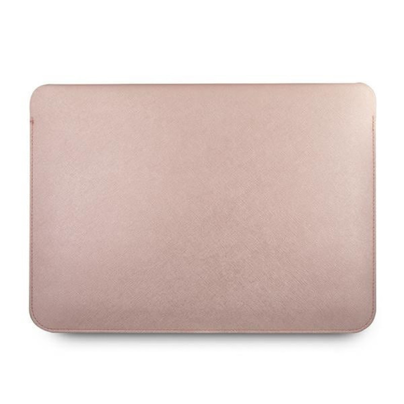 Guess GUCS13PUSASPI Saffiano Script capa para portátil de 13", rosa