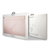 Guess GUCS13PUSASPI Saffiano Script capa para portátil de 13", rosa