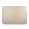 Capa Guess GUCS13PUSASLG Saffiano Script para portátil de 13" dourada