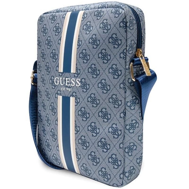 Guess GUTB10P4RPSB 4G Stripes mala para tablet 10", azul