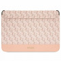Capa para portátil Guess GUCS14HGCFSEP 14", GCube Stripes, rosa