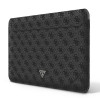 Capa para portátil Guess GUCS14P4TK 13/14 polegadas, 4G Uptown Triangle, preta
