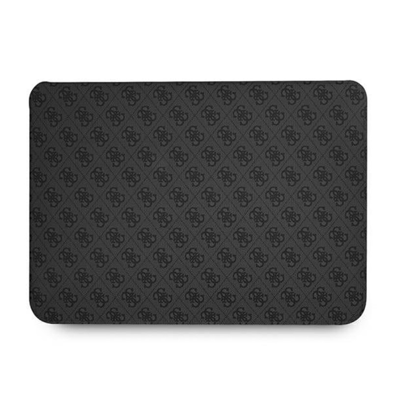 Capa para portátil Guess GUCS14P4TK 13/14 polegadas, 4G Uptown Triangle, preta