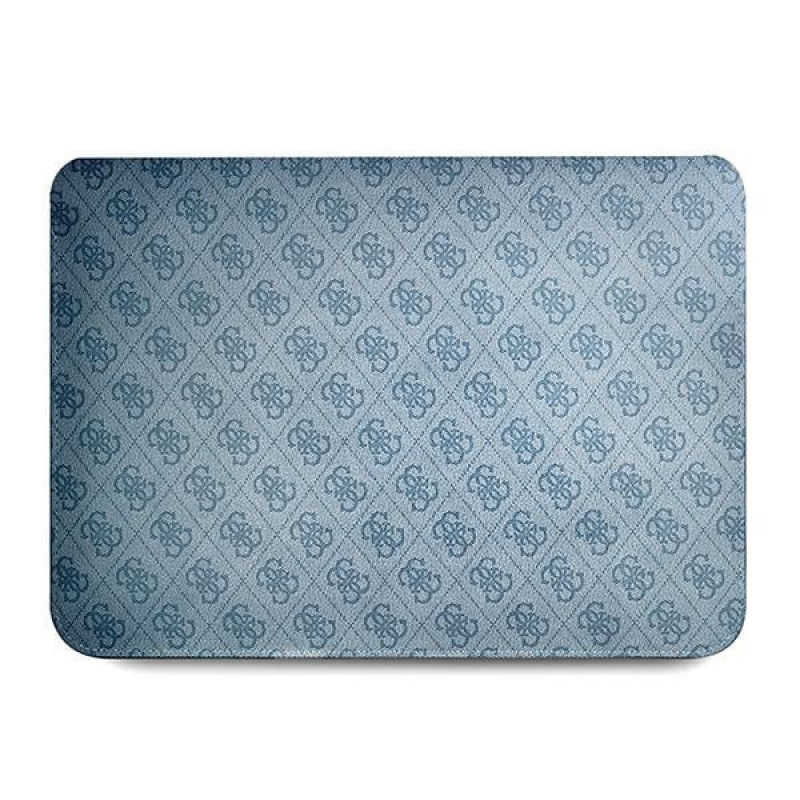 Capa para portátil Guess GUCS14P4TB 13/14 polegadas, 4G Uptown Triangle, azul