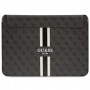 Capa para portátil Guess GUCS14P4RPSK 14 polegadas, 4G Printed Stripes, preta