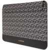 Capa para portátil Guess GUCS14HGCFSEK 14 polegadas, GCube Stripes, preta