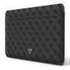 Capa para portátil Guess GUCS16P4TK 16 polegadas, 4G Uptown Triangle, preta