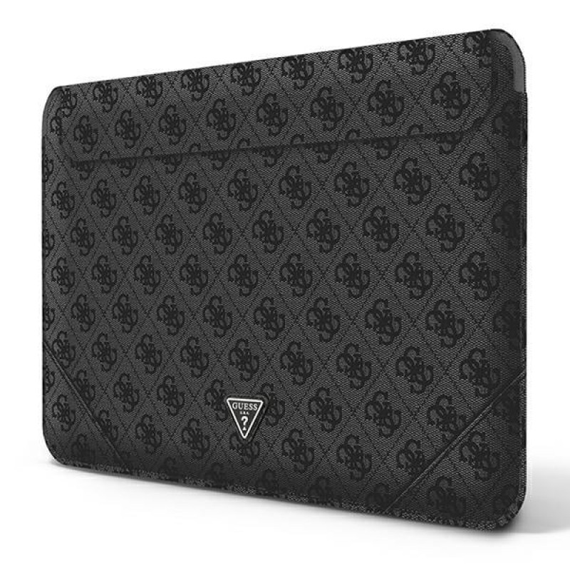 Capa para portátil Guess GUCS16P4TK 16 polegadas, 4G Uptown Triangle, preta