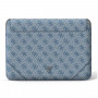 Capa para portátil Guess GUCS16P4TB 16 polegadas, 4G Uptown Triangle, azul