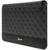 Capa para portátil Guess GUCS14PS4SGK 14", 4G Stripe Metal Logo, preta