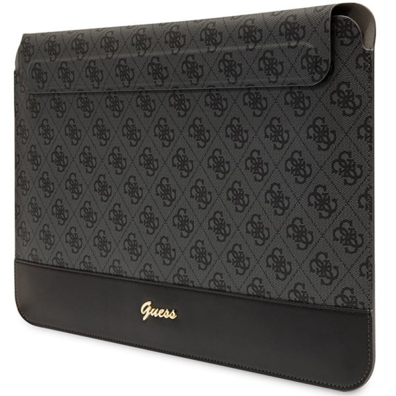 Capa para portátil Guess GUCS14PS4SGK 14", 4G Stripe Metal Logo, preta