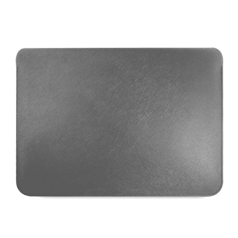 Capa para portátil Karl Lagerfeld KLCS16PISFG 16", Saffiano Ikonik Karl, prateada