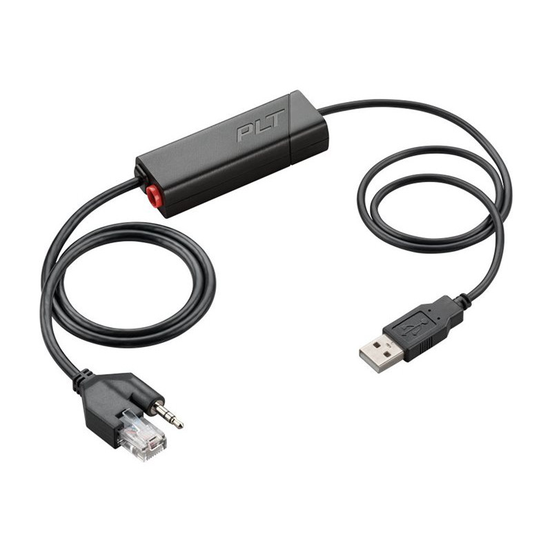 Adaptador de gancho eletrónico HP Poly APU-76 para auriculares, em conformidade com TAA (85R00AA)