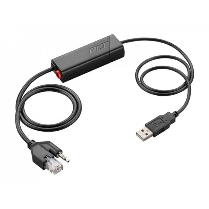 Adaptador de gancho eletrónico HP Poly APU-76 para auriculares, em conformidade com TAA (85R00AA)