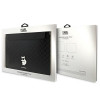 Karl Lagerfeld KLCS14SAKHPCK Capa para portátil de 14", preta, Saffiano Monogram Choupette