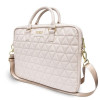 Guess GUCB15QLPK Mala para portátil 15", rosa, Quilted