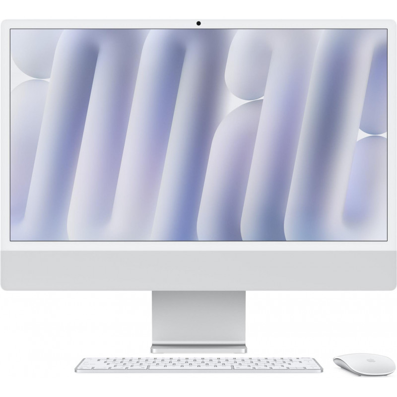 Apple iMac Z1E2 23,5" (59,62 cm) M4 CPU de 8 núcleos, 16 GB RAM, 1 TB SSD, macOS, prateado