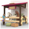 Schleich Horse Club vila à beira do lago e paddock conjunto de brinquedo 42785