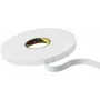 3M 9508W fita de espuma de polietileno de dupla face, 66 m x 19 mm, branca, 0,8 mm de espessura, adesivo acrílico modificado, 1 rolo KT777306350