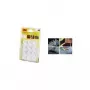 3M Bumpon amortecedor de proteção SJ5344BL, transparente, redondo, 19,0 mm de diâmetro, 4,0 mm de altura, autoadesivo, amortecimento de vibrações