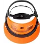 Capacete de segurança 3M G500-GU em poliamida com viseira de rede e protetores auriculares, preto/amarelo 7000104156