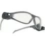 3M Óculos de proteção LED Light Vision, armação prateada/preta, lentes transparentes resistentes a riscos e antiembaciamento, proteção UV, luzes LED integradas