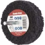 3M Scotch-Brite XT-ZS Pro Disco de limpeza grosso 100x13mm com haste de 6mm SXCRS 7100192709
