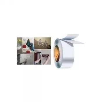 Fita de espuma de dupla face 3M Scotch 9515W, branca, 12 mm x 33 m, suporte de espuma PE 9515W12