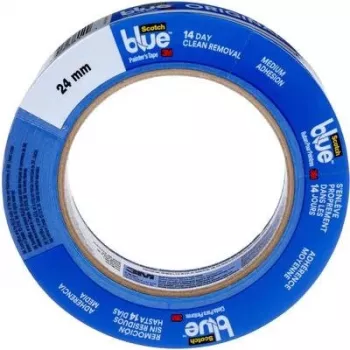 3M ScotchBlue 2090 Fita de pintor, azul, 24 mm x 41 m, 3 rolos 20902441P3
