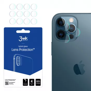 3MK Apple iPhone 12 Pro proteção de lente vidro temperado protetor de lente da câmara