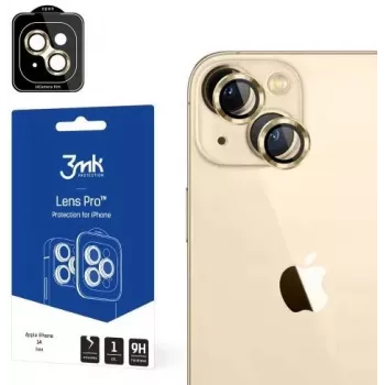 3MK Apple iPhone 14 Lens Protection Pro Dourado