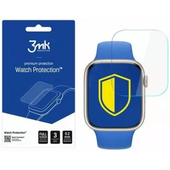 Película de proteção de ecrã 3MK ARC Plastic Film para Apple Watch Series 7 41mm