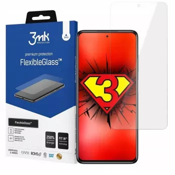 3MK Protetor de ecrã Flexible Glass Lite para Xiaomi Poco X3 / X3 Pro / X3 NFC