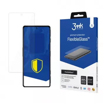 3MK protetor de ecrã em vidro flexível para Xiaomi POCO F4 GT / Redmi K50 Gaming Edition