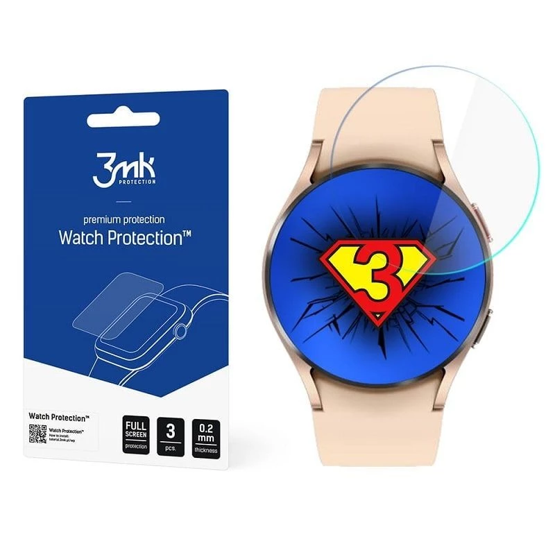 3MK FlexibleGlass Lite Película protetora de ecrã para Samsung Galaxy Watch 4 40mm