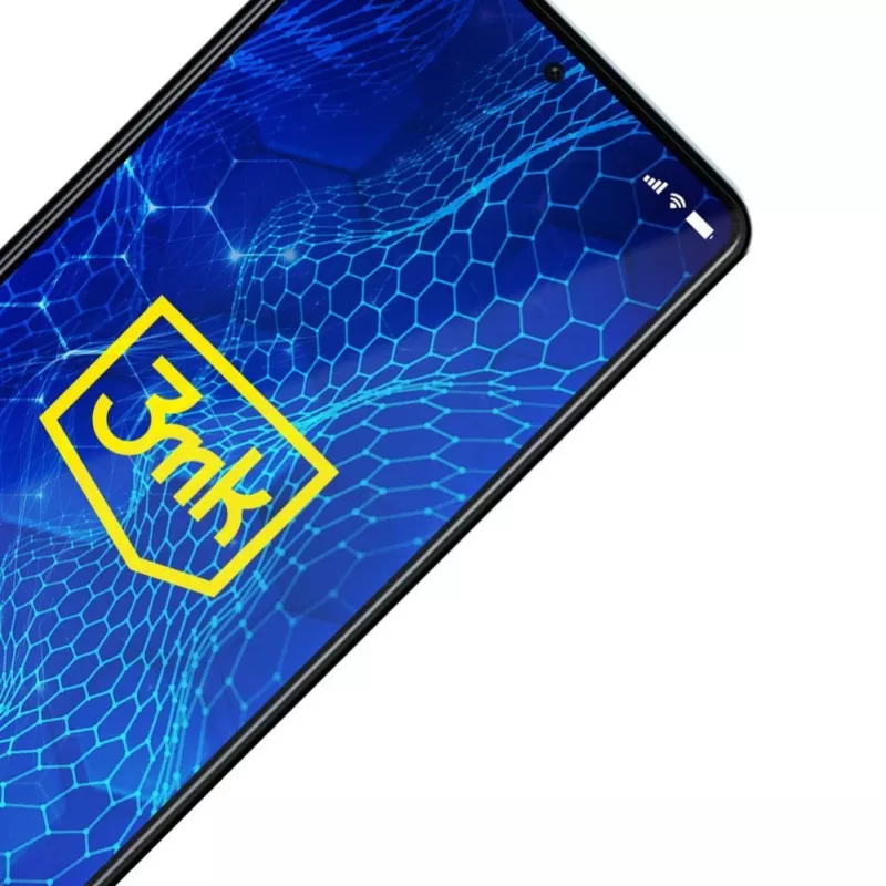 Película protetora de ecrã em vidro temperado 3MK HardGlass Lite para Xiaomi Redmi Note 12 5G / Poco X5 5G - preto