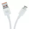 3MK Hyper cabo USB-A para USB-C 5A 60W 1,2m branco
