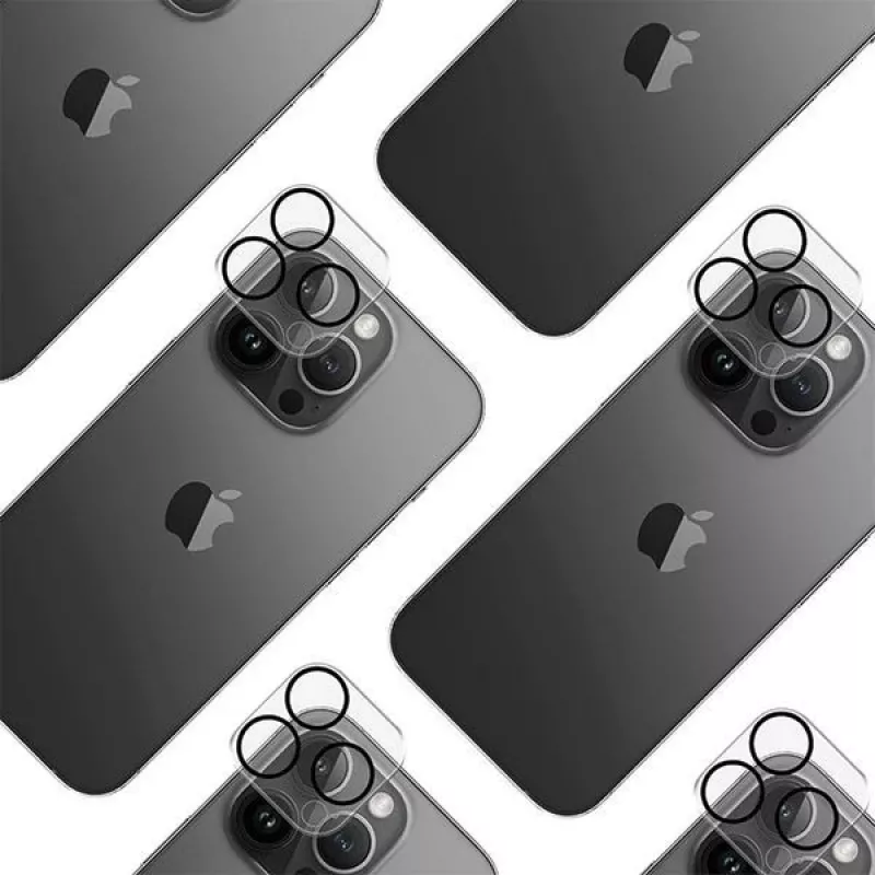 3MK Lens Pro Full Cover Proteção de lentes de câmara em vidro temperado para iPhone 14 Pro / 14 Pro Max com moldura de alumínio e moldura de montagem (1 unid., Preto)