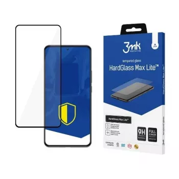 Película protetora de ecrã em vidro temperado 3MK HardGlass Max Lite para Xiaomi 12T