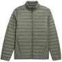 Casaco de penas 4F homem M084 verde-azeitona 4FSS23TDJAM084 44S