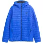Casaco de penas 4F M240 para homem azul-cobalto 4FAW23TDJAM240
