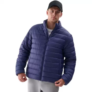 Casaco de penas para homem 4F M483 Navy Blue L
