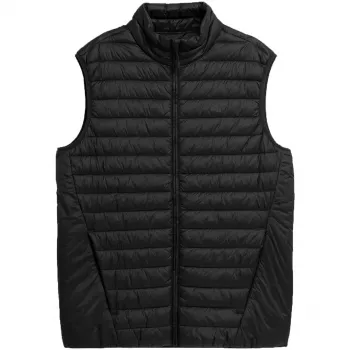 Colete acolchoado 4F M062 homem Deep Black 4FAW23TVESM062 20S M