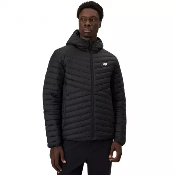 Casaco 4F homem M0852 Deep Black primavera/verão com revestimento DWR, tamanho L