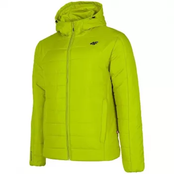 Casaco de inverno isolado 4F homem amarelo H4Z22 KUMP006 45S