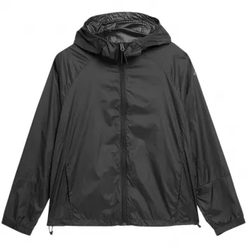 Casaco com fecho 4F mulher Deep Black leve SS23 TJACF015