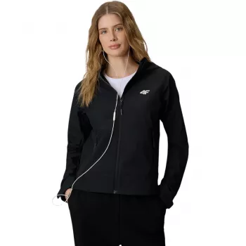 Casaco softshell 4F mulher F546 Deep Black 2XL