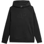 Sweatshirt 4F mulher F0765 Deep Black tamanho M