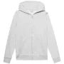 4F Sweatshirt de mulher F0956 Cool Light Gray Melange tamanho S