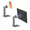 Suporte de mesa com íman 4smarts ErgoPro para smartphone e tablet - cinzento
